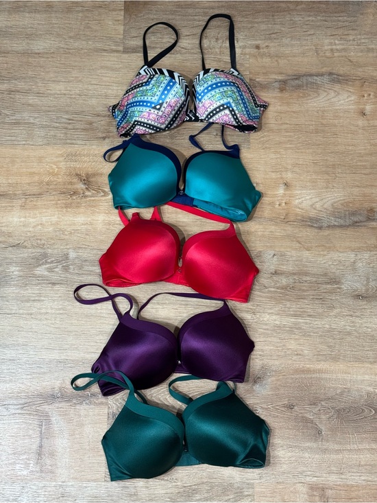Victoria's Secret Other - Victoria’s Secret Assorted Colors and Prints Padded Push-Up Bras Size 34B 5/$40